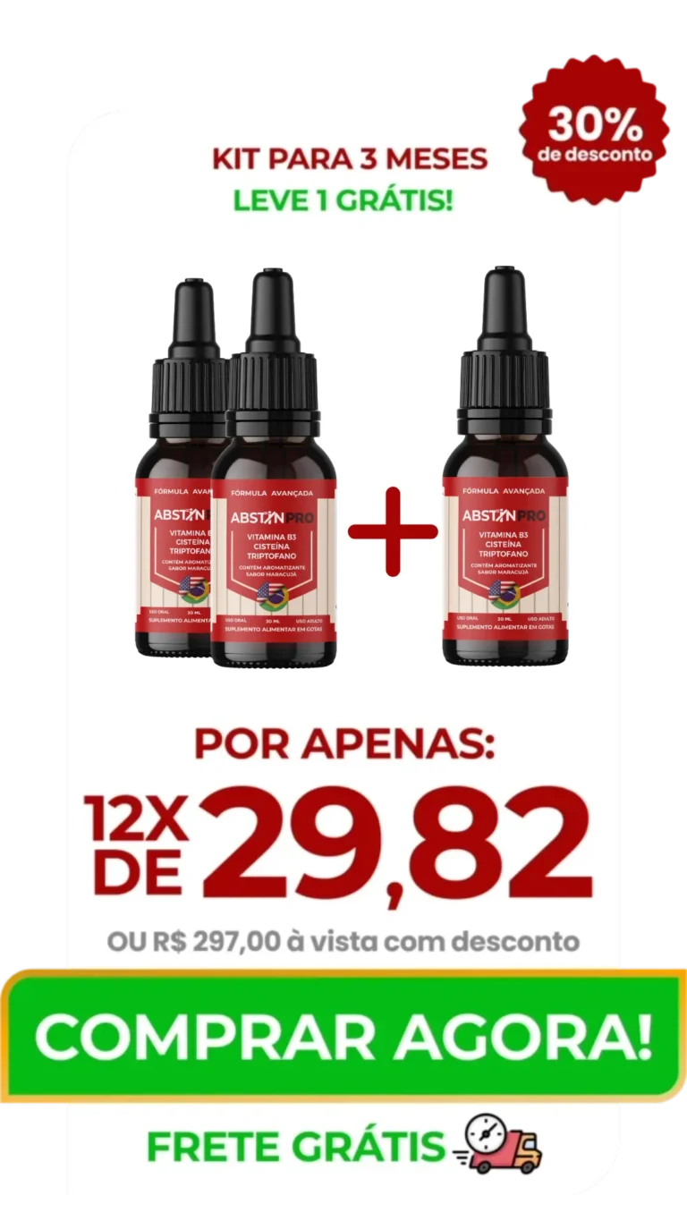 AbstinPRO Kit 3 Frascos — clique para comprar