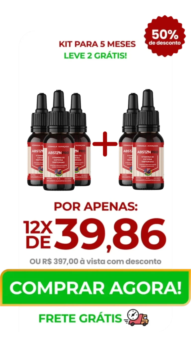 AbstinPRO Kit 5 Frascos — clique para comprar